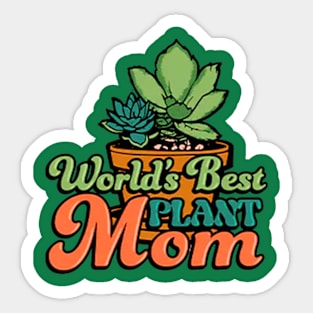 World's Best Plant Mom Sticker